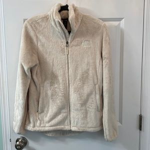 The North Face Fuzzy zip up jacket
